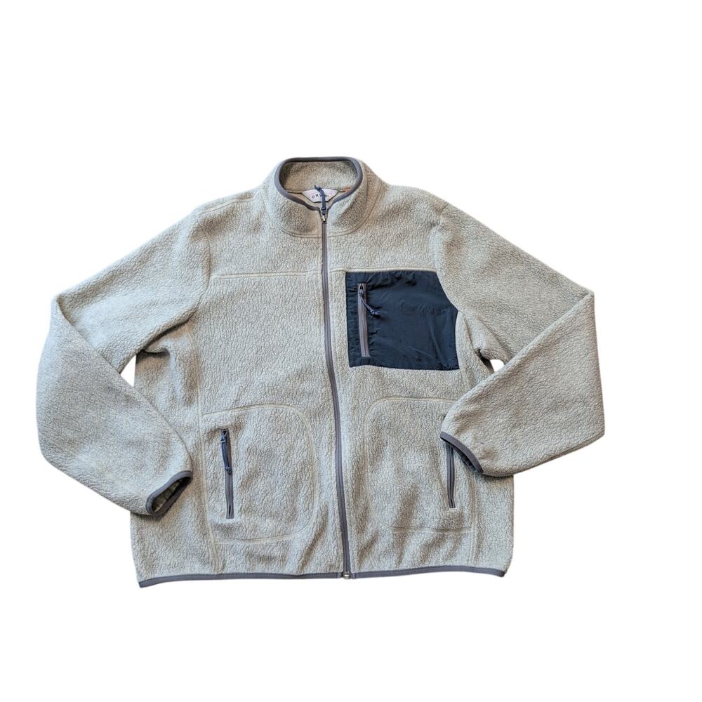 Orvis Men's Fleece; full zip up Fleece size XL
